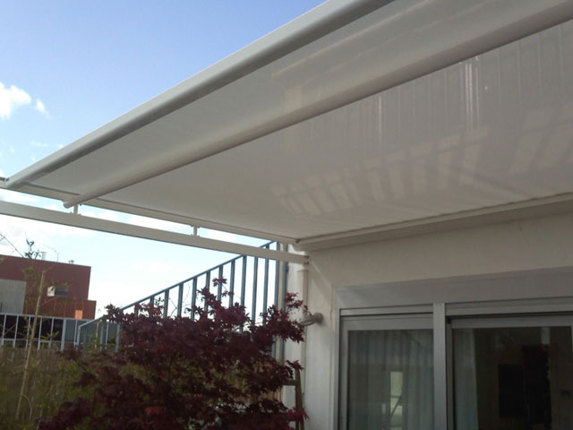 veranda con estructura 2