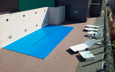 Cómo tapar la piscina en invierno y ahorrar litros de agua