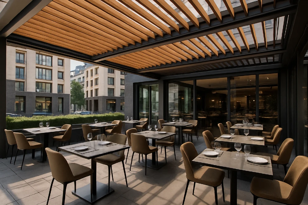 Cómo una pérgola bioclimática puede subir un 30 % la cuenta media de tu terraza
