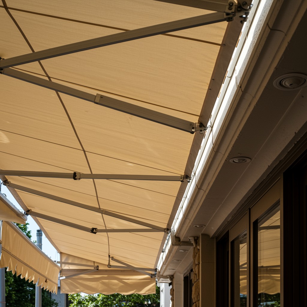 qué color de toldo protege del calor