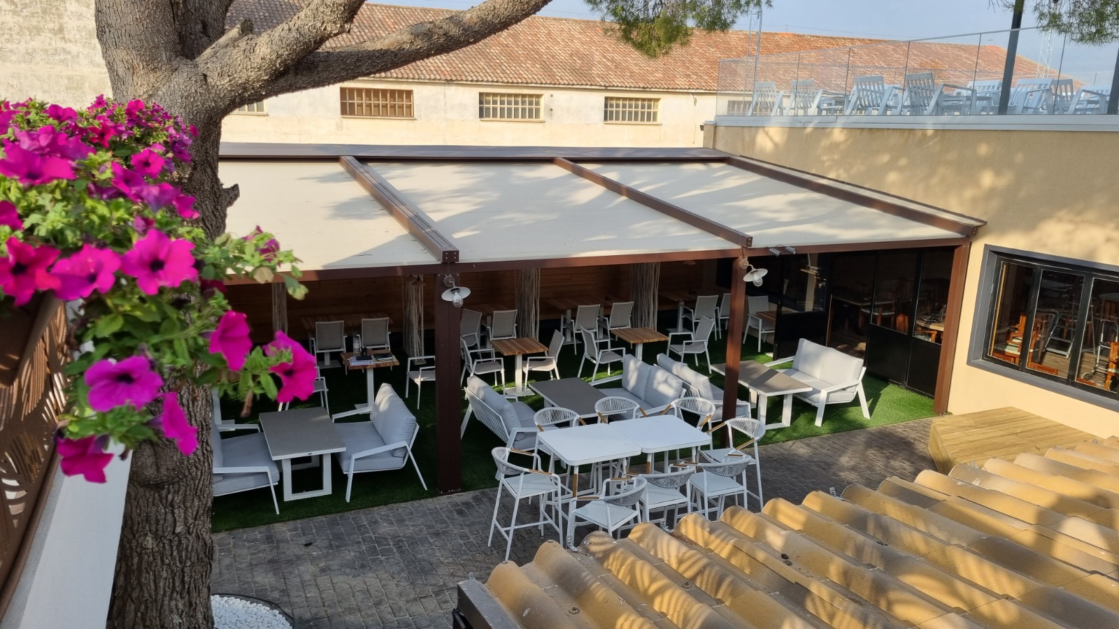 toldos para terrazas de hoteles